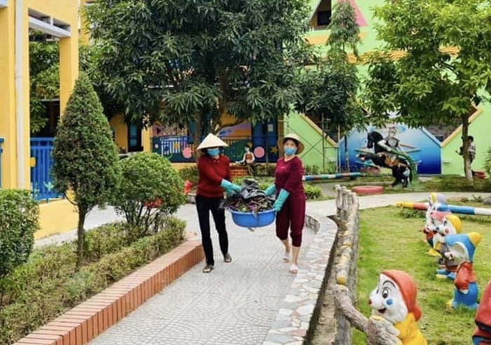 Gần 3.600 học sinh thị trấn Gia Lộc trở lại trường